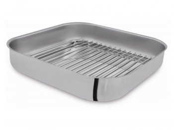 Tray no handles with griddle
